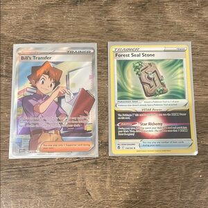 Pokemon Trainer and Item Cards Set